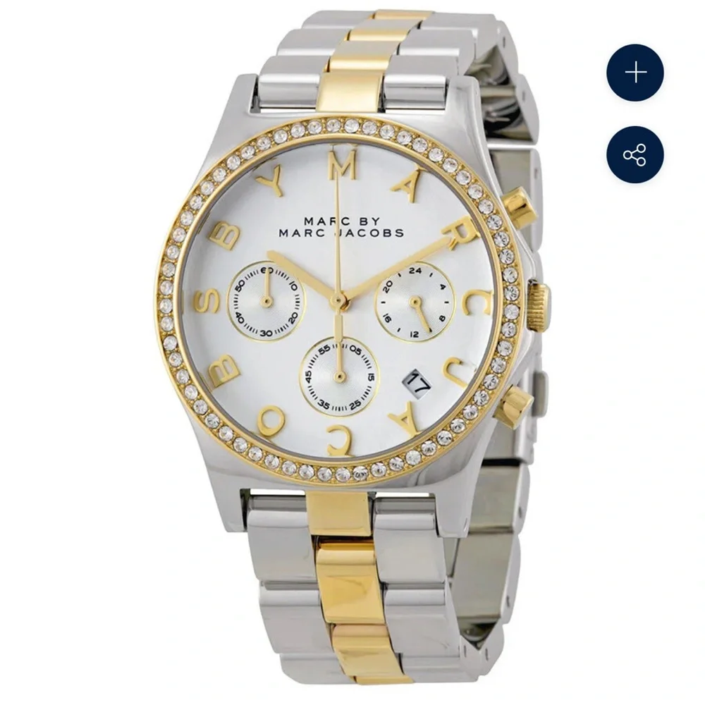 Marc by Marc Jacob’s Gold Sliver Watch - Picture 3 of 7